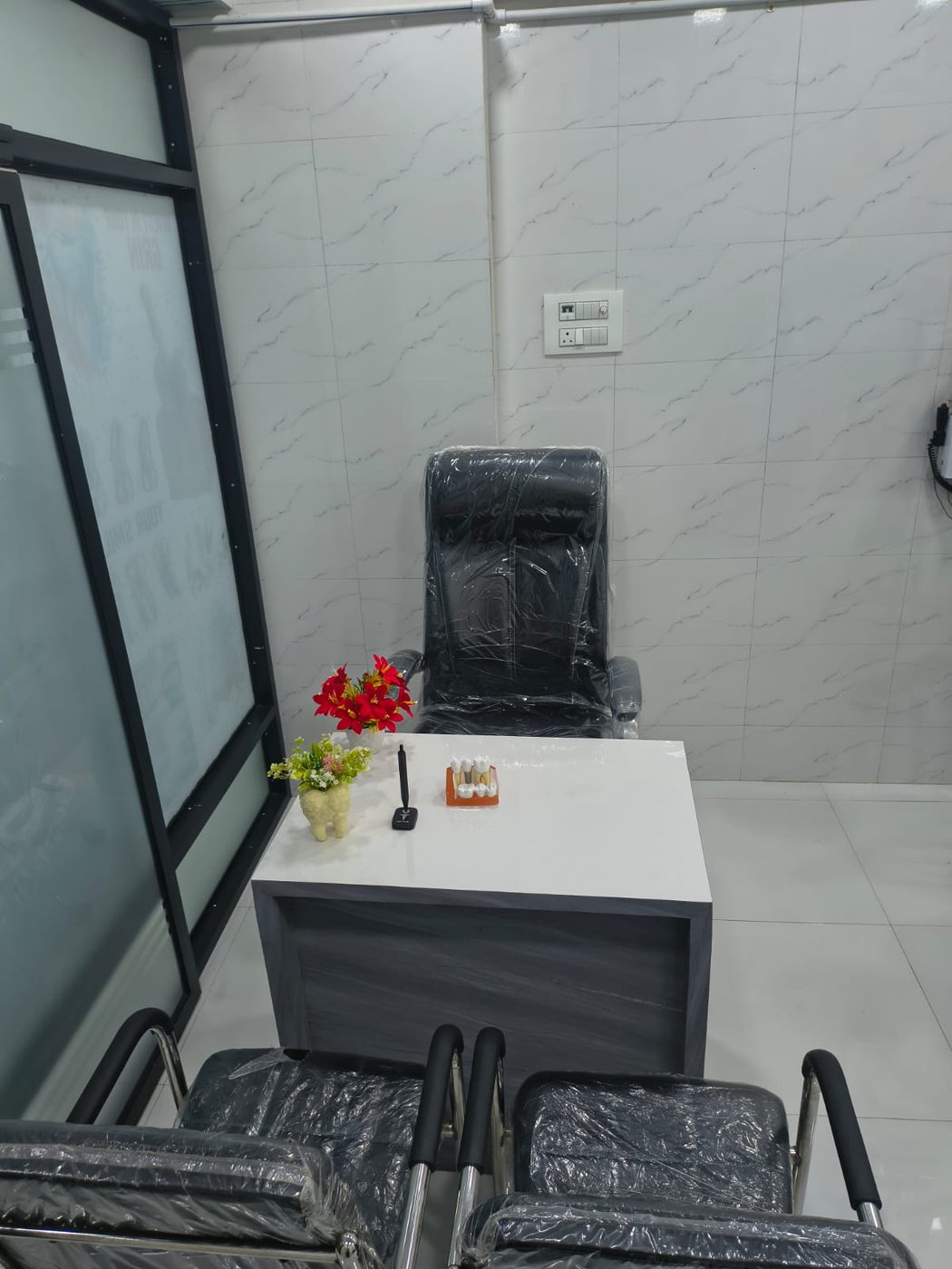 Reception area